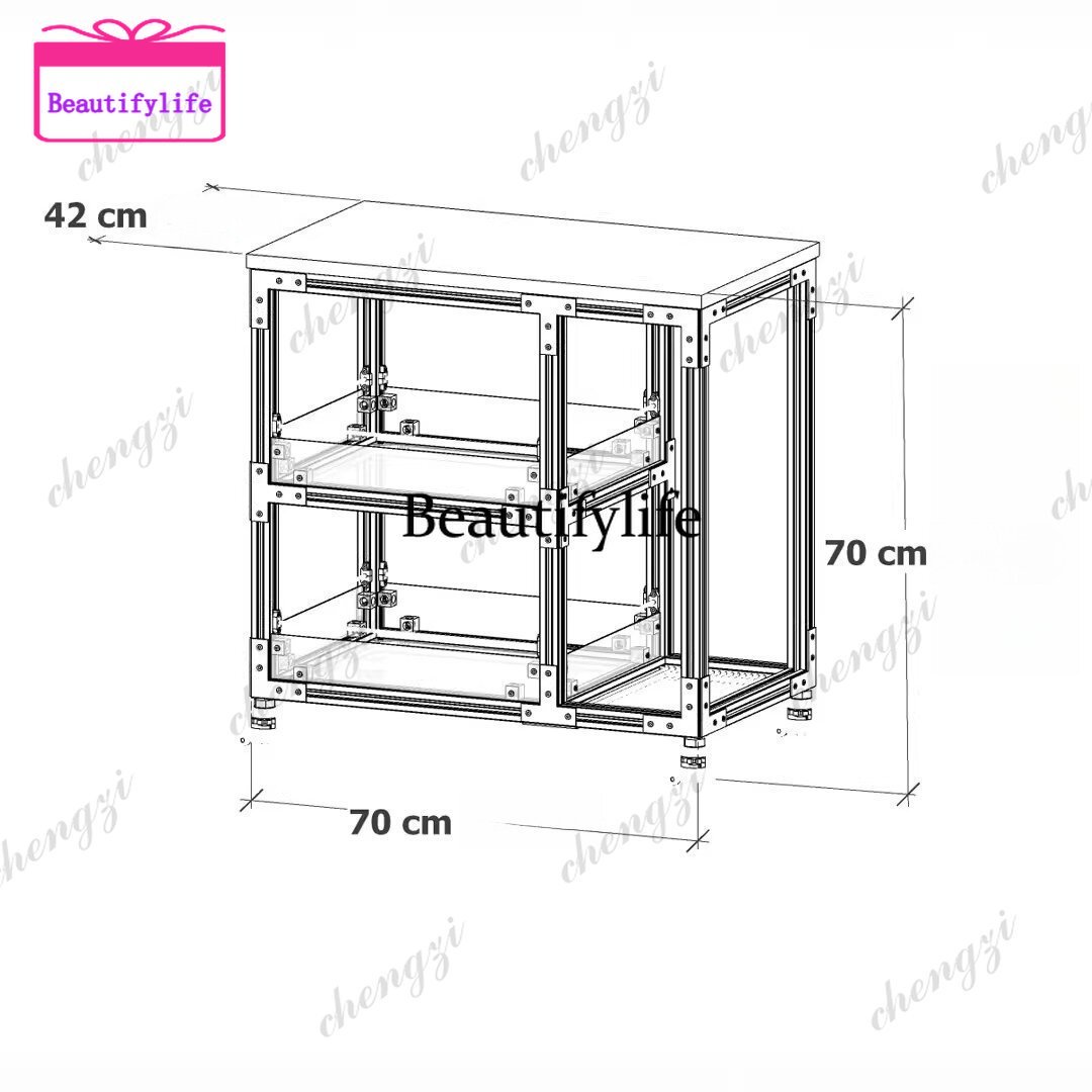 Japanese Tea - A55 Aluminum profile ocean plate tea