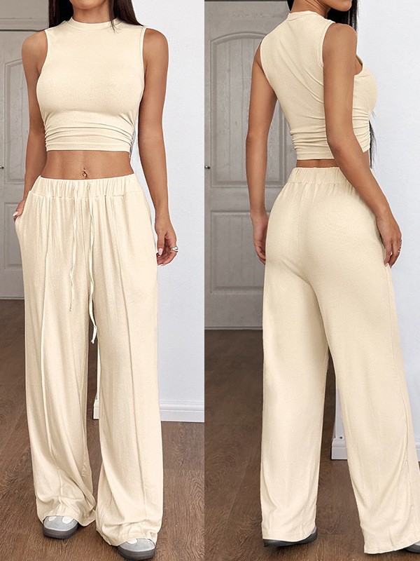 Matcha - 2 Piece Set Summer Y2k Tank