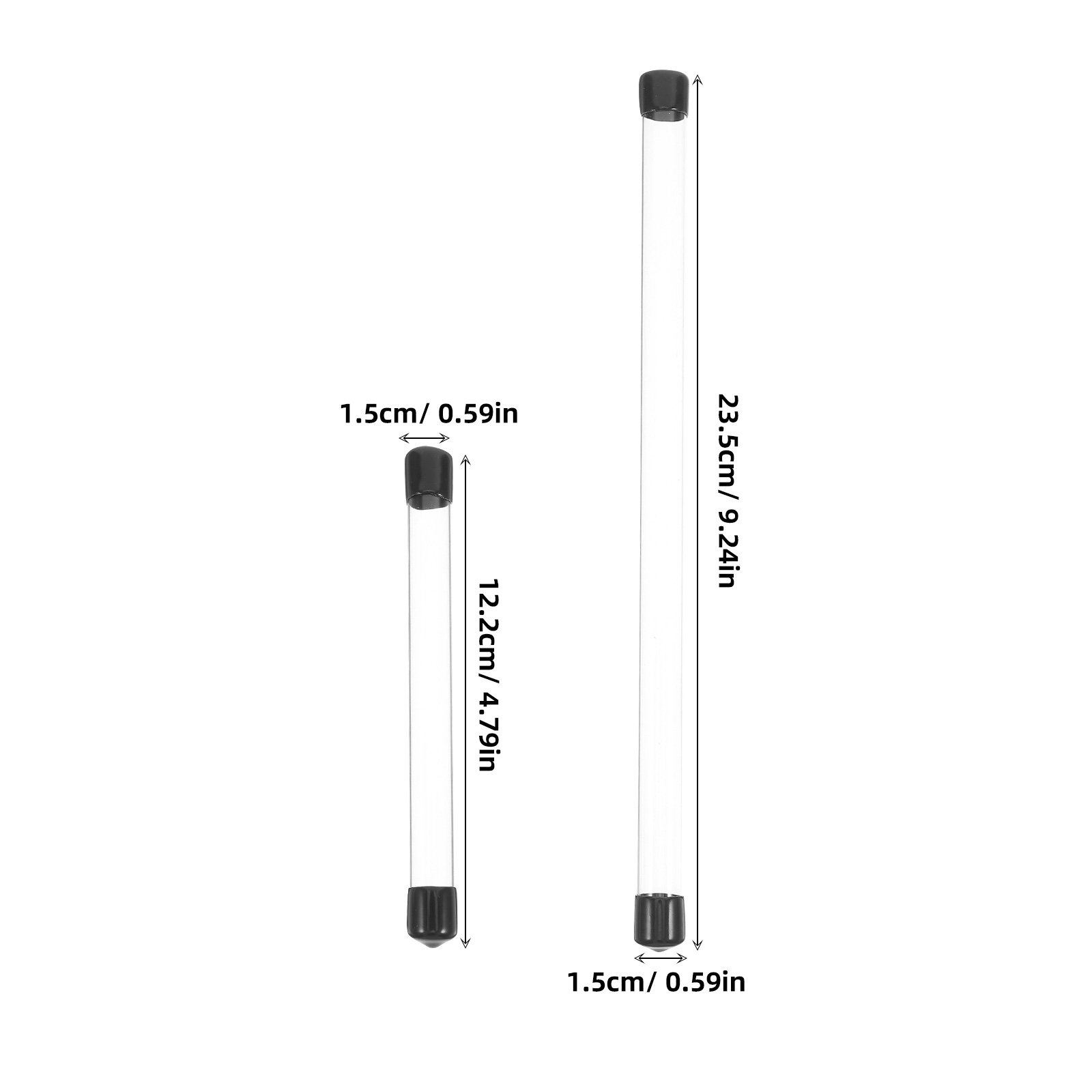 4Pcs Clear Plastic Incense Sti - огляд і ціна Incense Holder