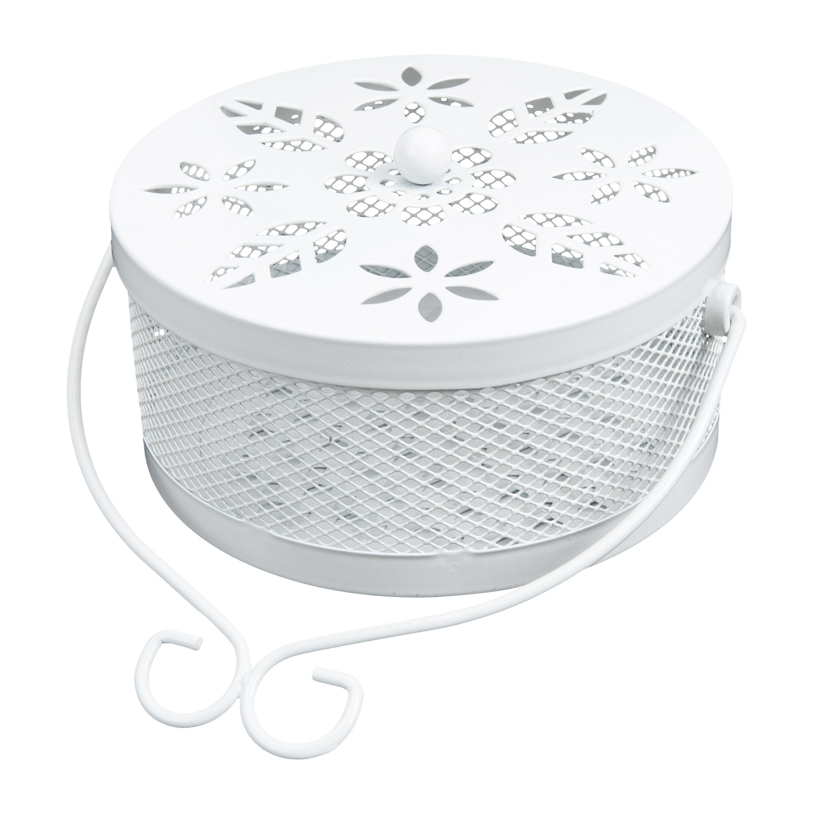 Box Wrought White Smooth Textu - огляд і ціна Incense Holder