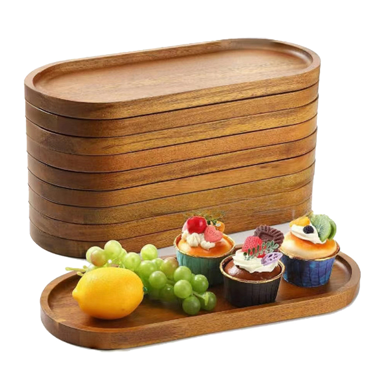 NEW Tableware Solid Wood Round - огляд і ціна Japanese Snacks
