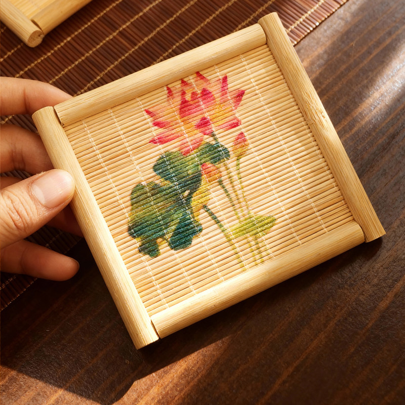 Set of 5 Natural Bamboo Tea Cu - огляд і ціна Japanese Tea