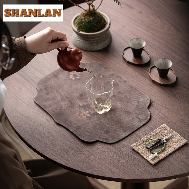 Chinese Zen Woven Brocade Tea  - огляд і ціна Japanese Tea