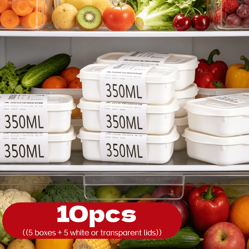 10Pcs Reusable Stackable Food  - огляд і ціна Bento Box