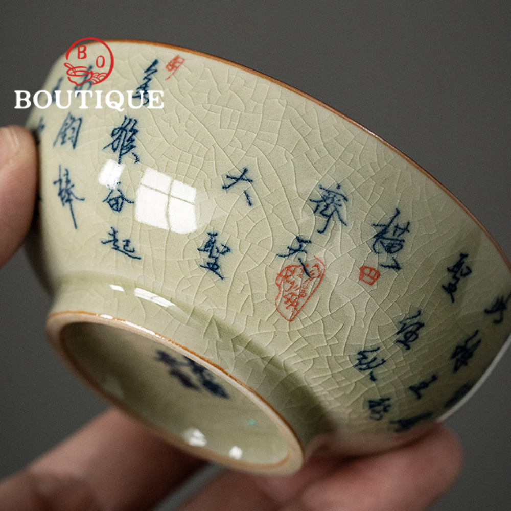 100ml Old Pottery Clay Blue an - огляд і ціна Japanese Pottery